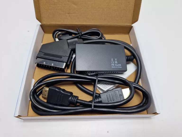 KONWERTER RCA NA HDMI Z KABLEM HDMI, KONWERTER AV NA HDMI