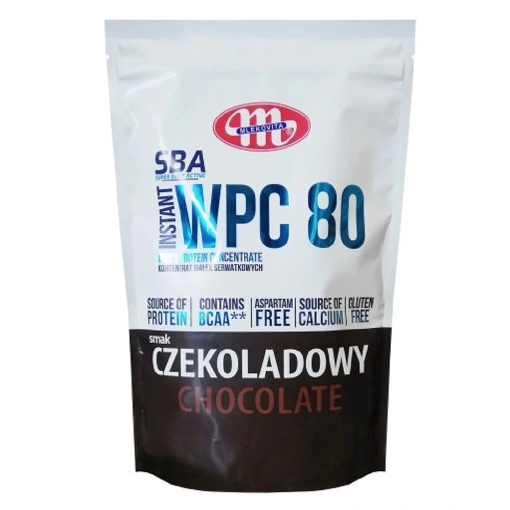 Wpc 80 Sba Mlekovita Czekoladowy Instant 700g Odżywki Białkowe