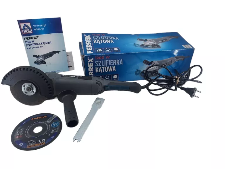SZLIFIERKA KĄTOWA FERREX 1200W