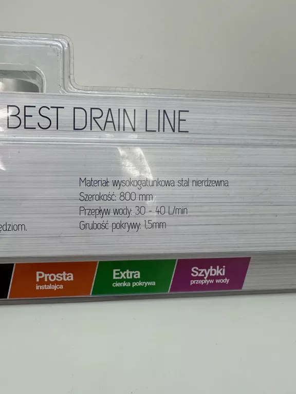 ODPŁYW LINIOWY PRYSZNICOWY BEST DRAIN L800 LINE