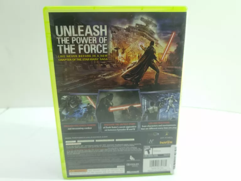 GRA NA XBOX 360  STAR WARS THE FORCE UNLEASHED