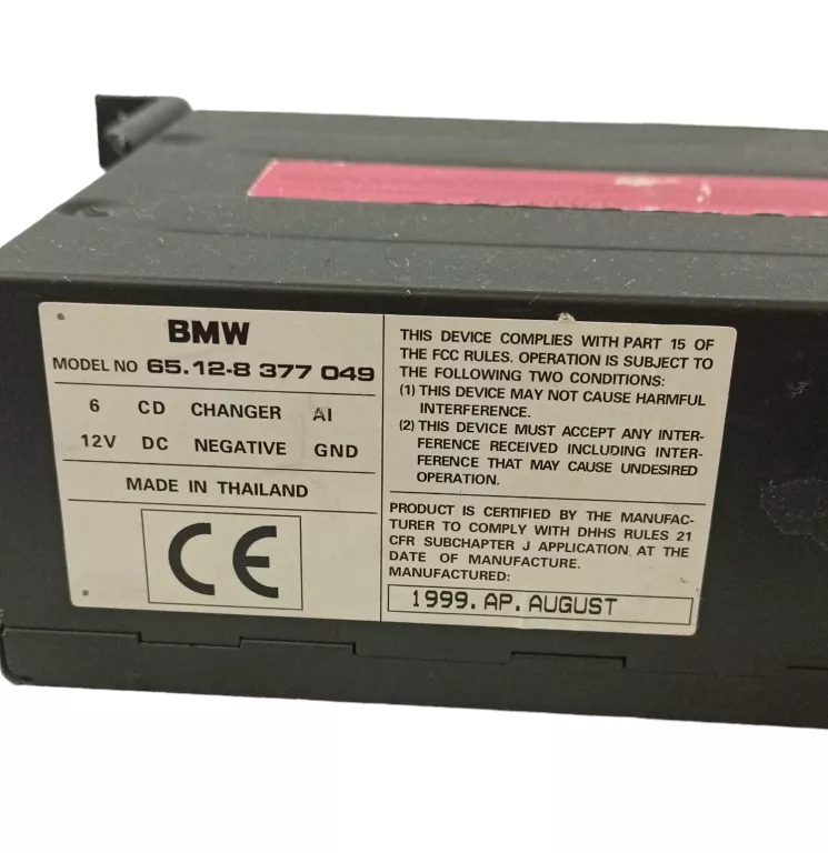 RADIO CD SAMOCHODOWE BMW E39 65.12-8 377 049
