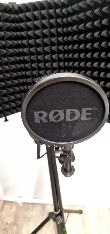 RODE NT1 + AI1 INTERFACE BUNDLE + KABINA + STATYW