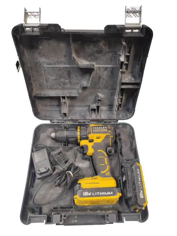 WKRĘTARKA STANLEY FATMAX FMC627 + 2X AKU 18V 2.0AH + WALIZKA