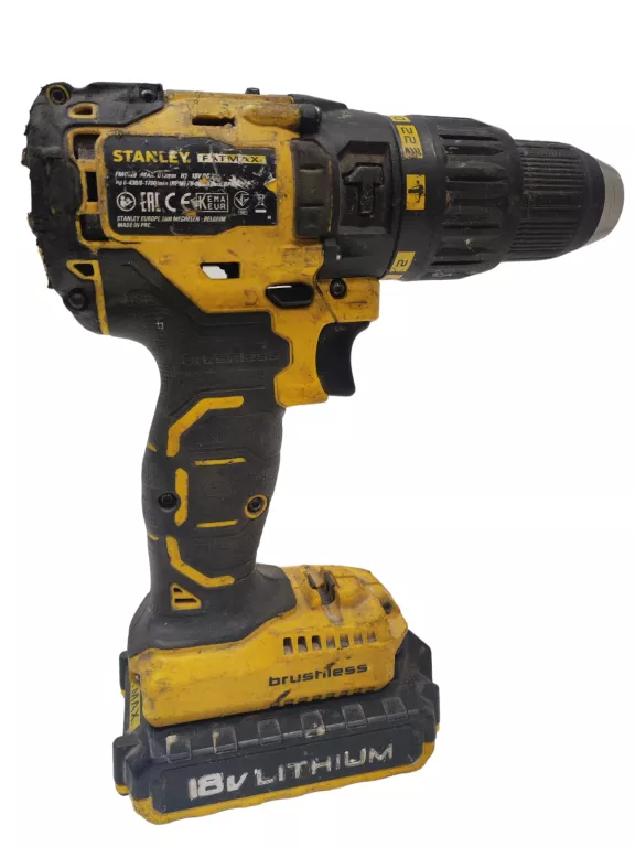 WKRĘTARKA STANLEY FATMAX FMC627 + 2X AKU 18V 2.0AH + WALIZKA