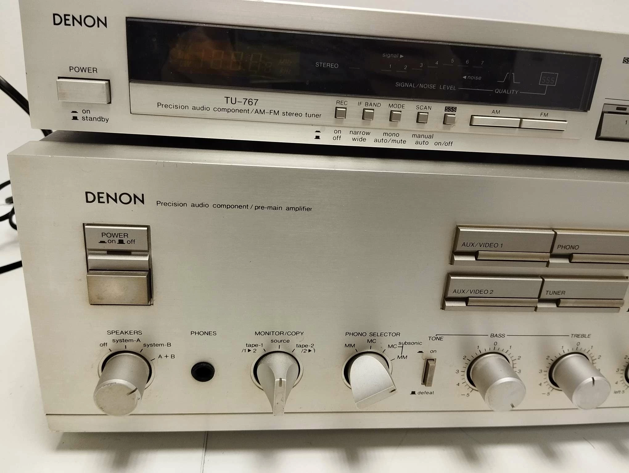 wzmacniacz-denon-pma-900v-tuner-denon-tu-767-stan-uzywany