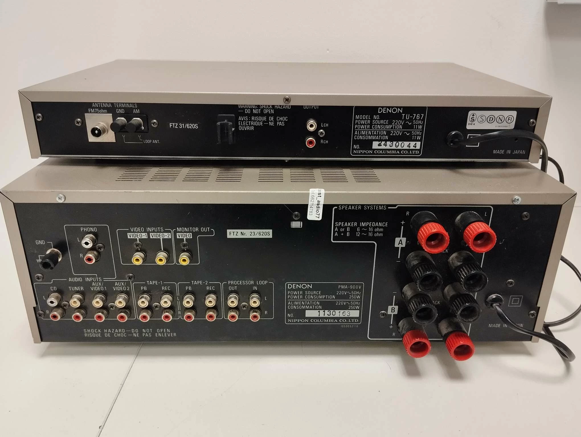 wzmacniacz-denon-pma-900v-tuner-denon-tu-767-model-pma-900v
