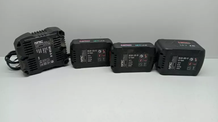 PILARKA AKUMULATOROWA NAC PCB18E-AH-B15-S Z WYSIĘGNIKIEM+ 3 AKU+ŁAD