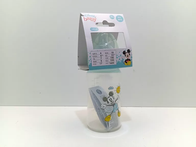 BUTELKA DO KARMIENIA DISNEY MYSZKA MIKI 240ML