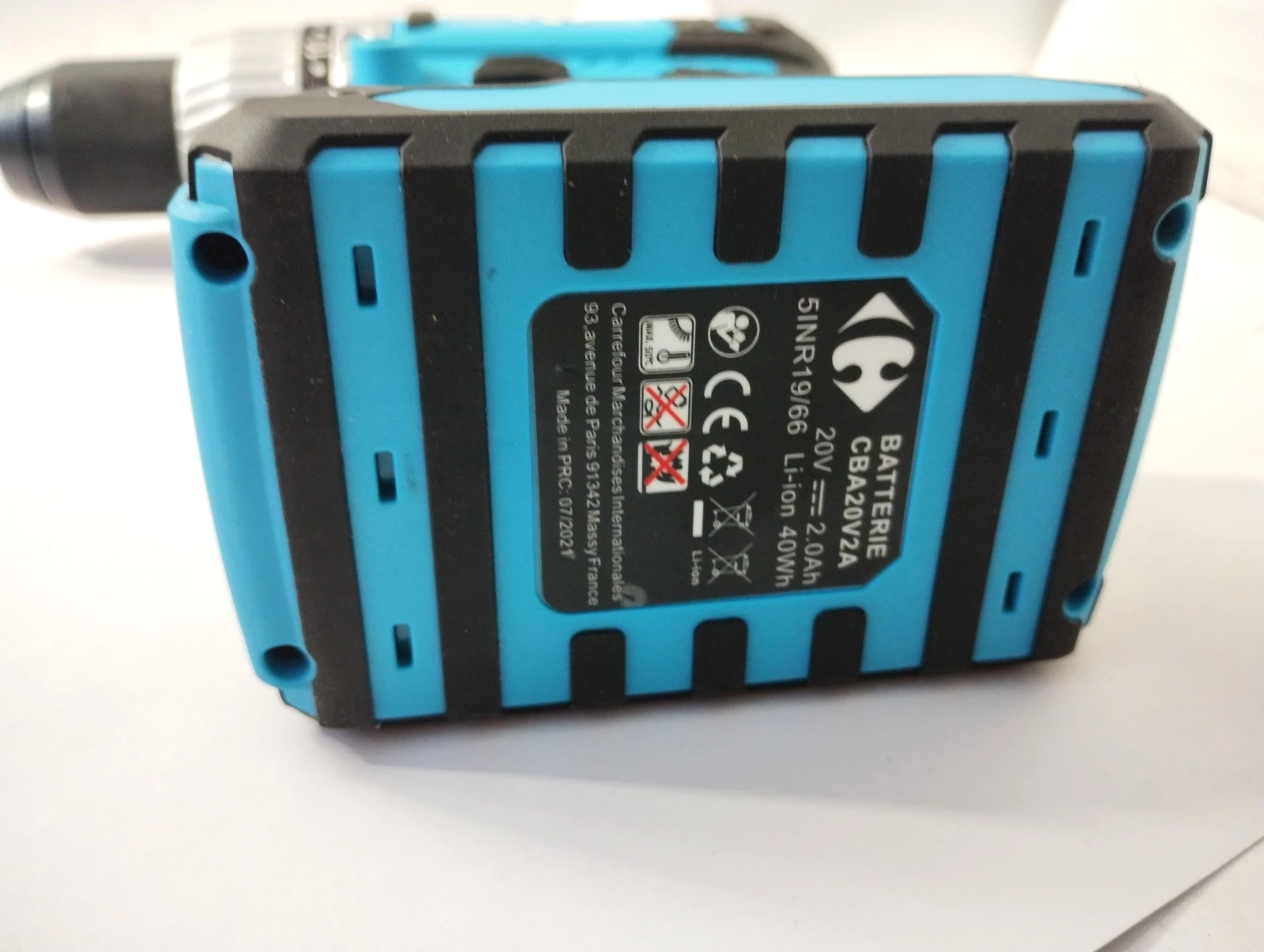 carrefour-wiertarko-wkretarka-akumulatorowa-20-v-typ-uchwytu-samozaciskowy