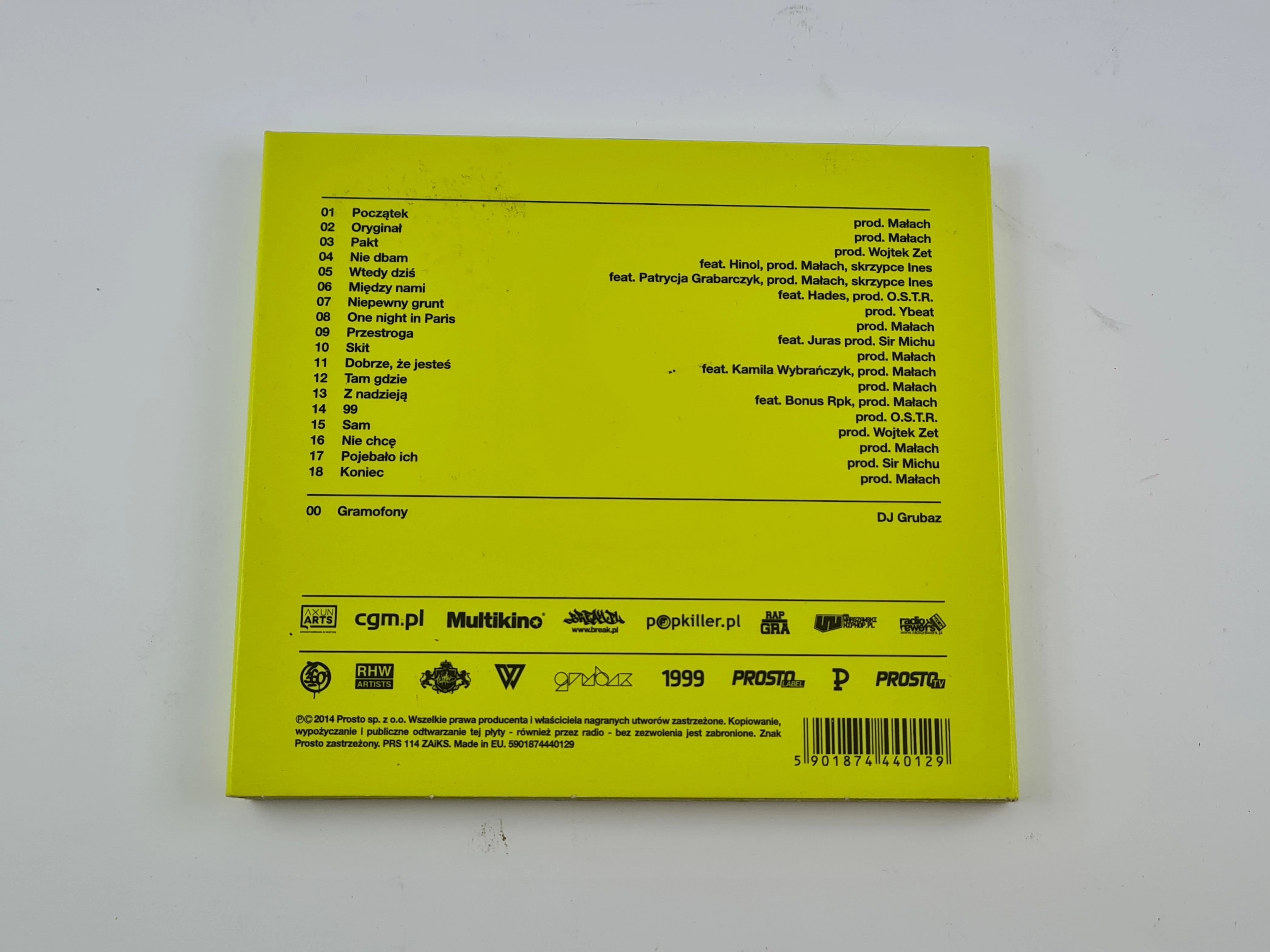 album-cd-malachrufuz-oryginal-ean-gtin-5901874440129