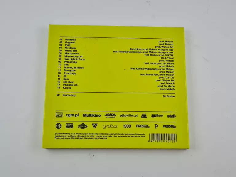 ALBUM CD MAŁACH/RUFUZ ORYGINAŁ