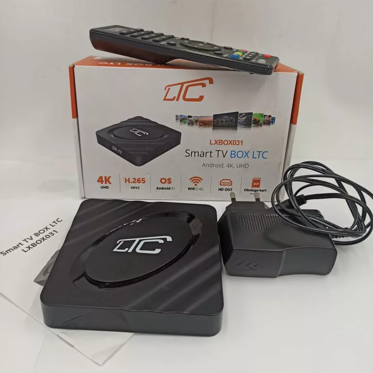 SMART TV BOX LTC LXBOX031 KOMPLET