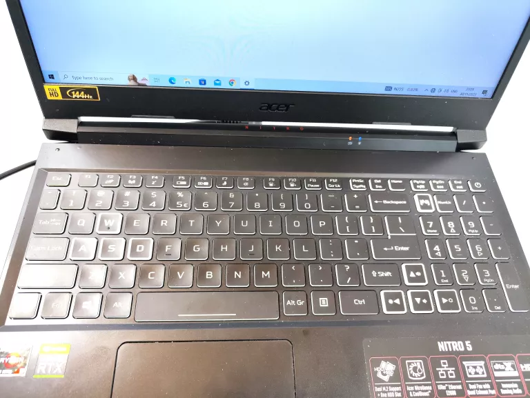 LAPTOP ACER NITRO 5 RYZEN 5 5600H 16GB1TBSSD RTX3060