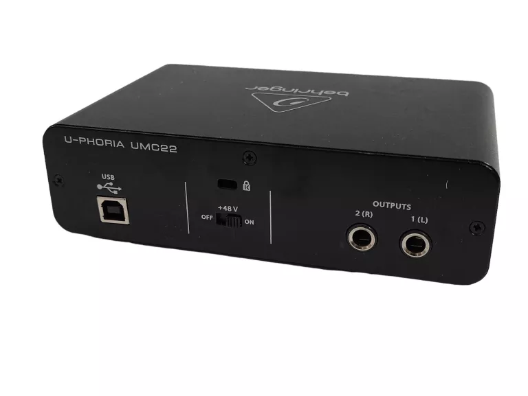 BEHRINGER U-PHORIA UMC22 USB AUDIO INTERFEJS