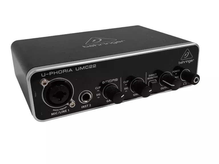 BEHRINGER U-PHORIA UMC22 USB AUDIO INTERFEJS