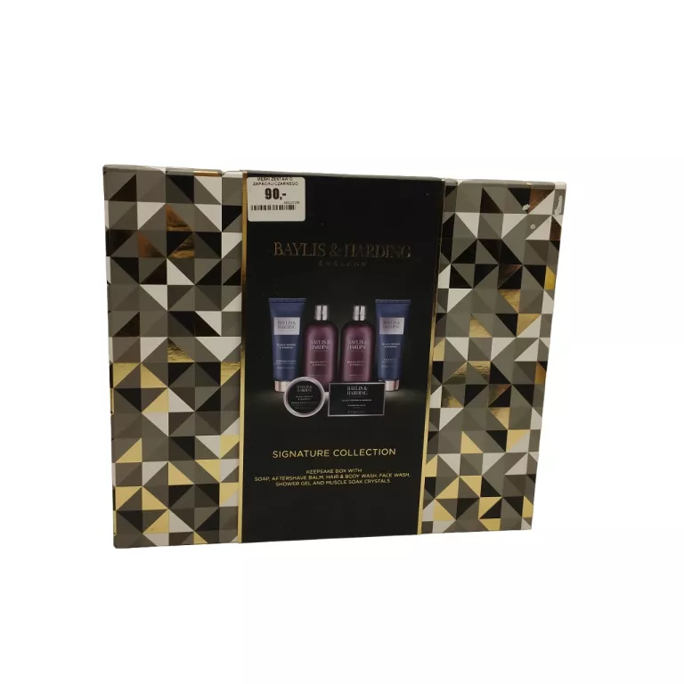 BAYLIS&HARDING ZESTAW MĘSKI O ZAPACHU CZARNEGO PIEPRZU I ŻEŃ SZENIA