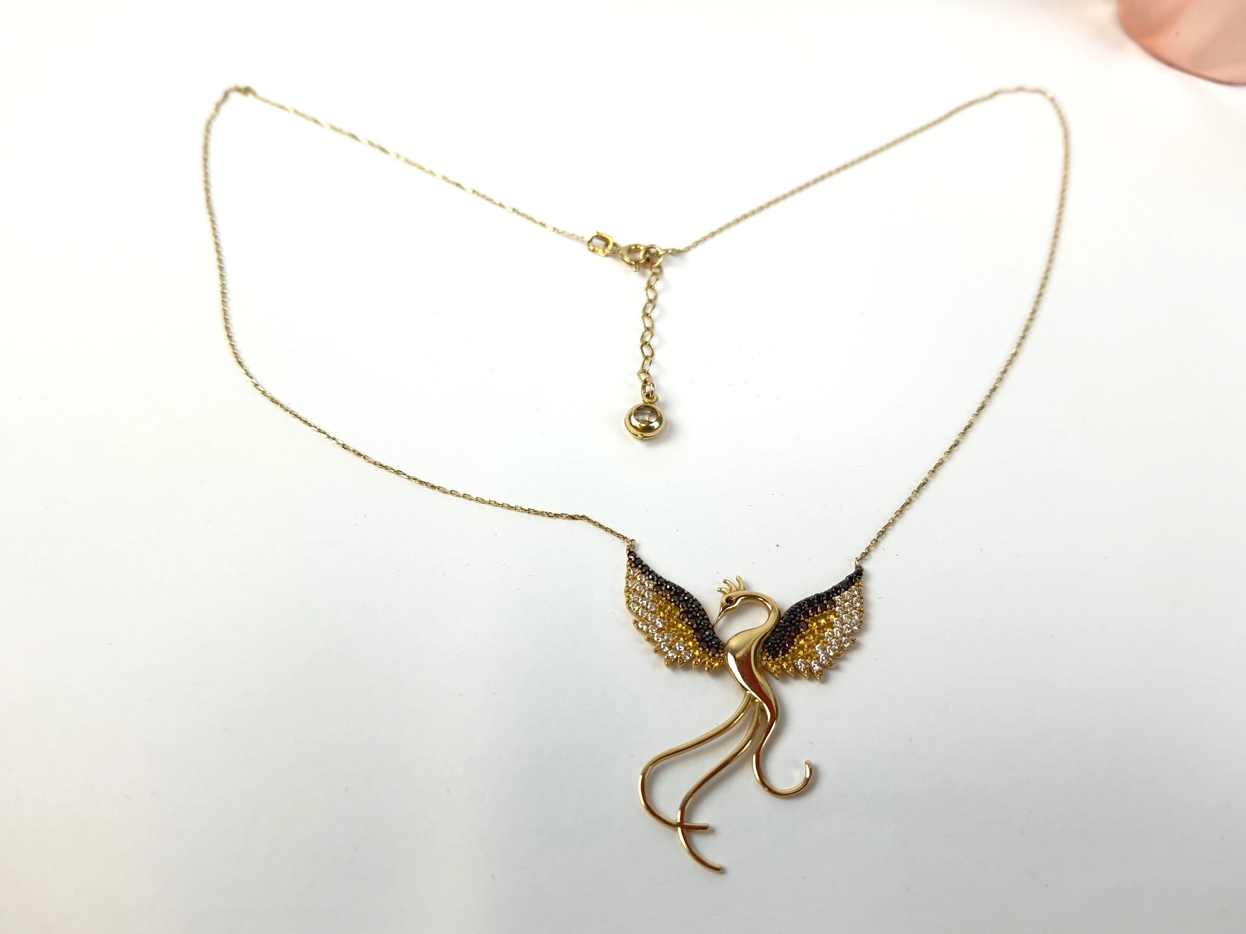 585-lancuszek-feniks-454g-14k-42-cm-regulowane-material-zloto