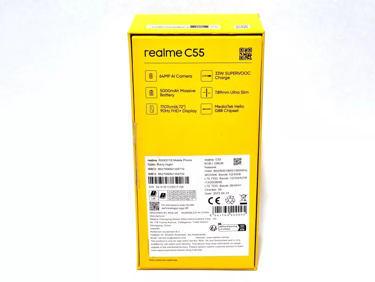 REALME C55 6/128GB NFC DUAL SIM ANDROID 13
