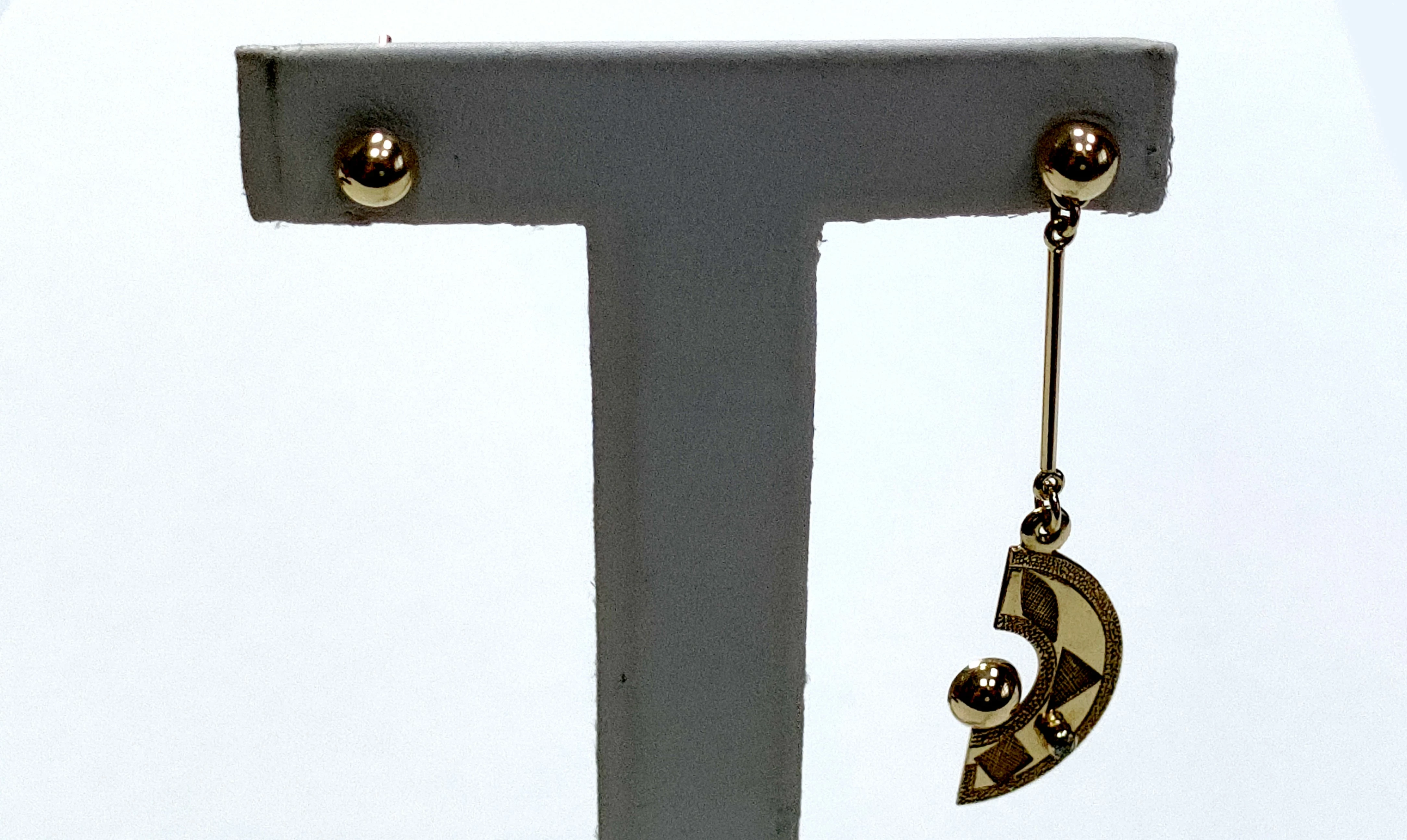 zlote-kolczyki-2w1-355g-585-stan-uzywany