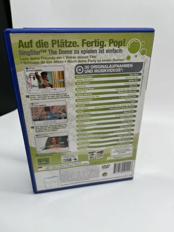 GRA PS2 SINGSTAR THE DOME (POP)