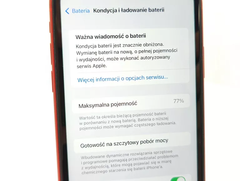 APPLE IPHONE 11 128GB CZERWONY