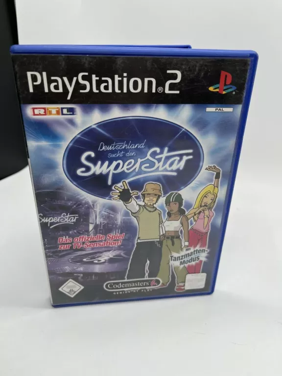 GRA PS2 POP IDOL DEUTSCHLAND SUPERSTAR
