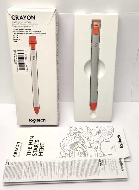 LOGITECH CRAYON RYSIK DO IPADA PUDEŁKO