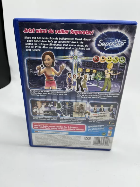 GRA PS2 POP IDOL DEUTSCHLAND SUPERSTAR