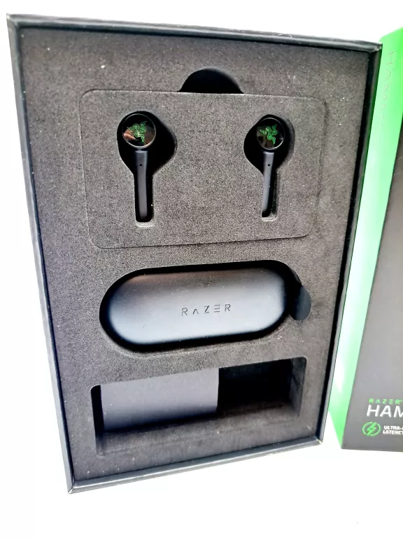 SŁUCHAWKI BEZPRZEWODOWE RAZER HAMMERHEAD TRUE WIRELESS