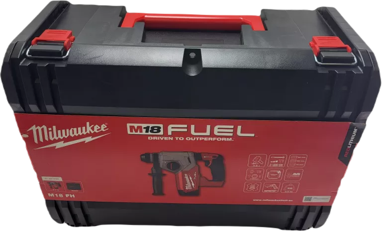 MŁOTOWIERTARKA AKUMULATOROWA MILWAUKEE M18 FH-0X SDS PLUS 2,5J 18V +WALIZK