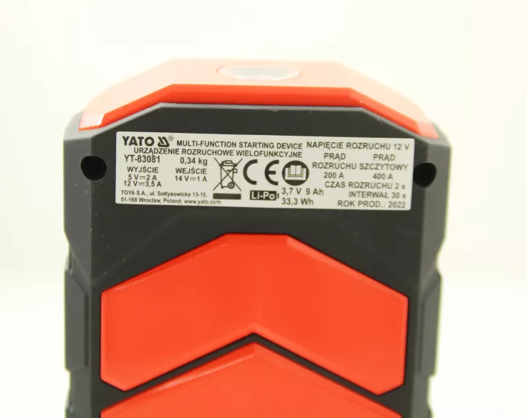 ROZRUCH SAMOCHODU YATO YT-83081