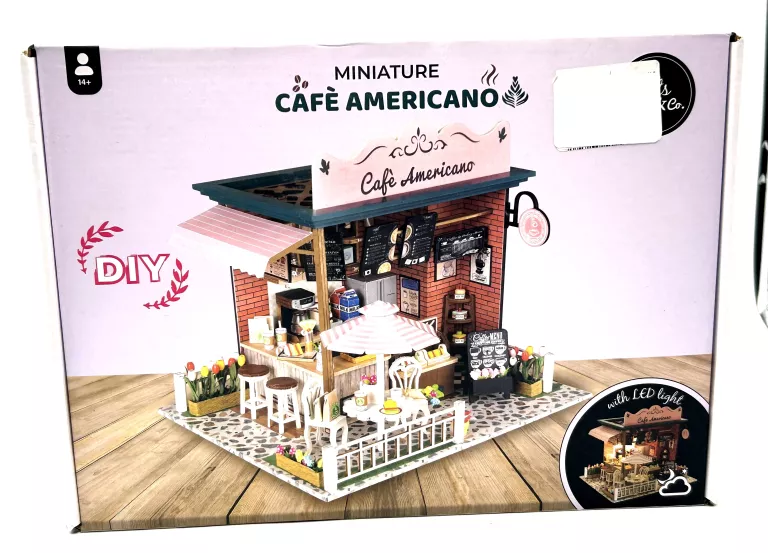 ZRÓB TO SAM KAWIARNIA CAFE AMERICANO 3D LED W/A