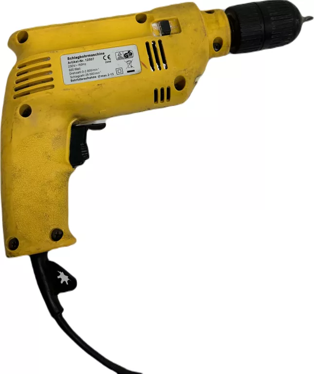 WIERTARKA UDAROWA MANNESMANN 600W 125350