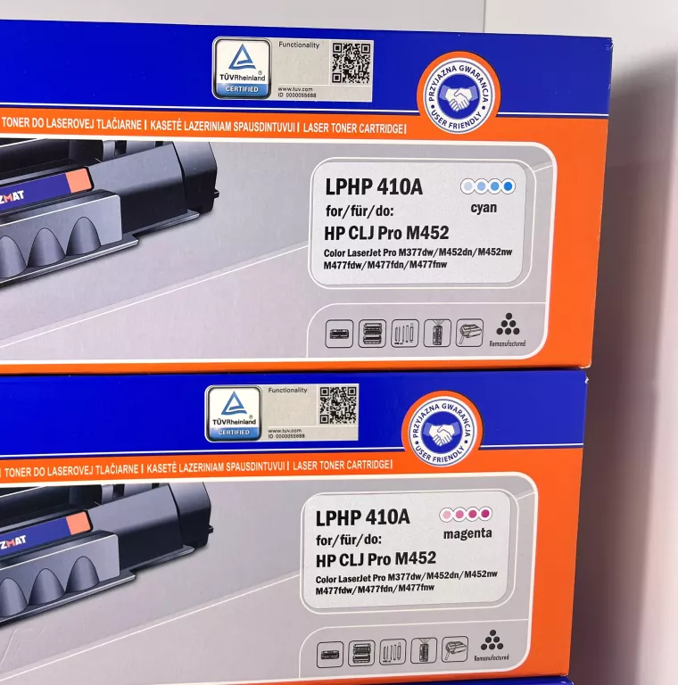 ZESTAW 4 TONERÓW PRYZMAT LPHP 410