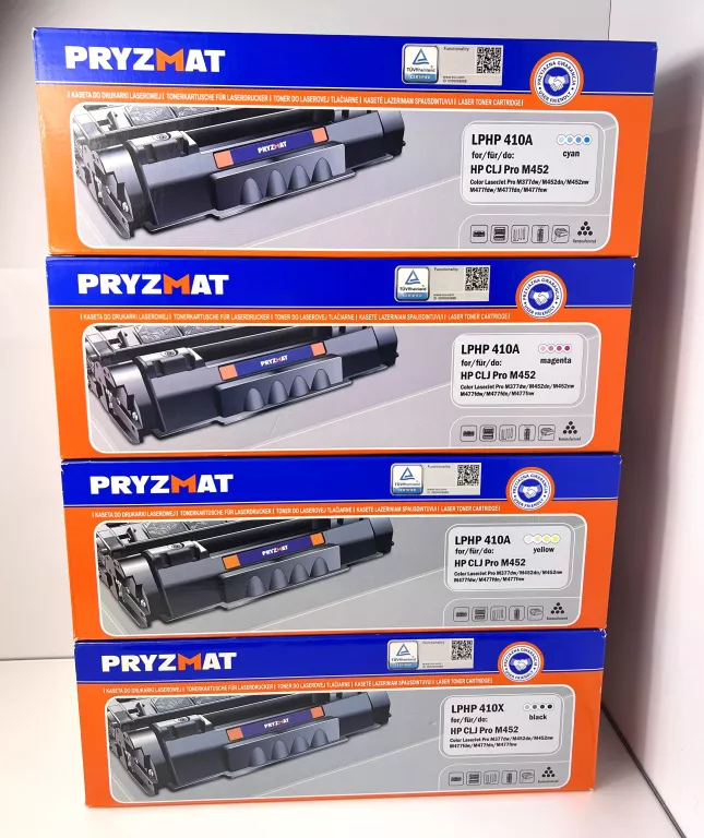 ZESTAW 4 TONERÓW PRYZMAT LPHP 410