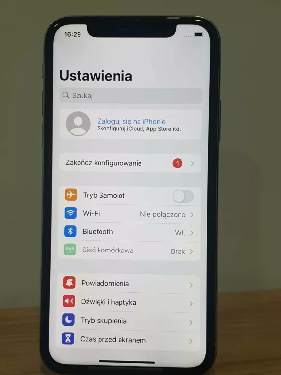 SMARTFON APPLE IPHONE X 64 GB SREBRNY NQAD2ZD/A