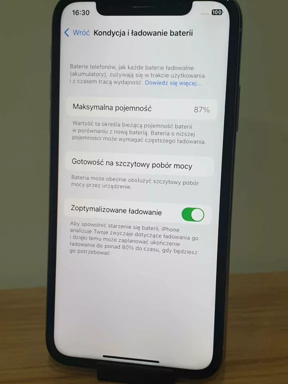SMARTFON APPLE IPHONE X 64 GB SREBRNY NQAD2ZD/A