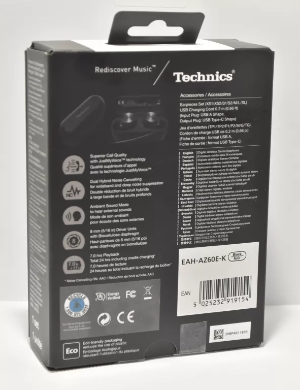 TECHNICS AZ60 SŁUCHAWKI BEZPRZEWODOWE