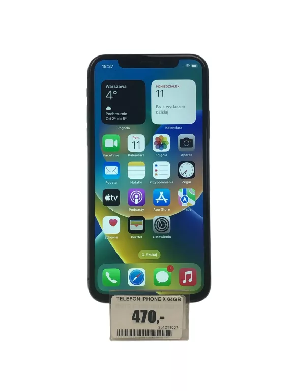 TELEFON IPHONE X 64GB