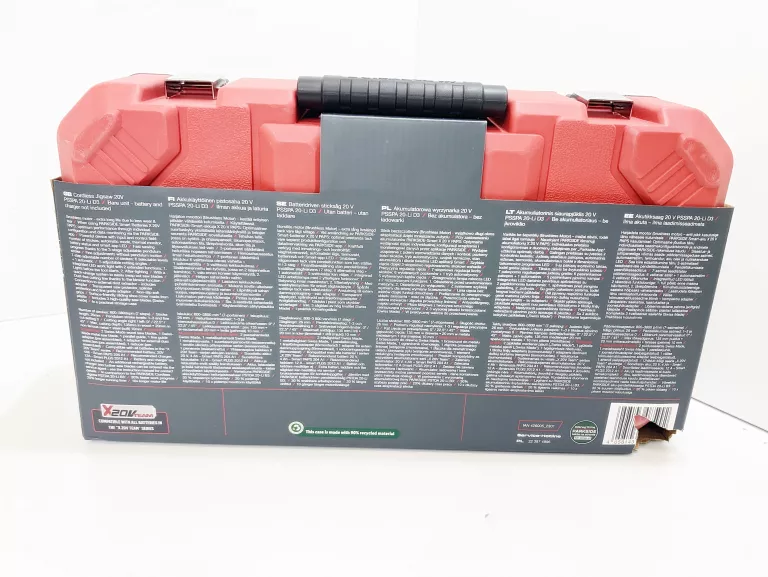 PARKSIDE PERFORMANCE WYRZYNARKA AKUMULATOROWA 20V PSSPA 20-LI D3