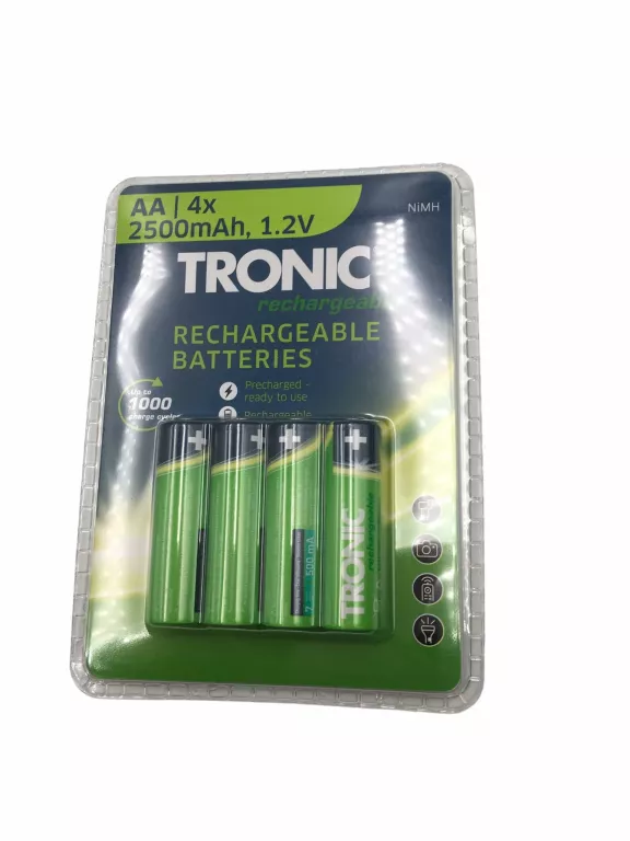 BATERIE TRONIC AA 2500 MAH 1.2V 4SZT