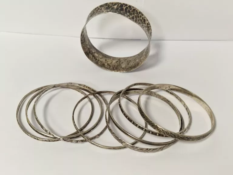 BRANSOLETKI KOŁA SREBRO 925- 104G INWESTYCJA