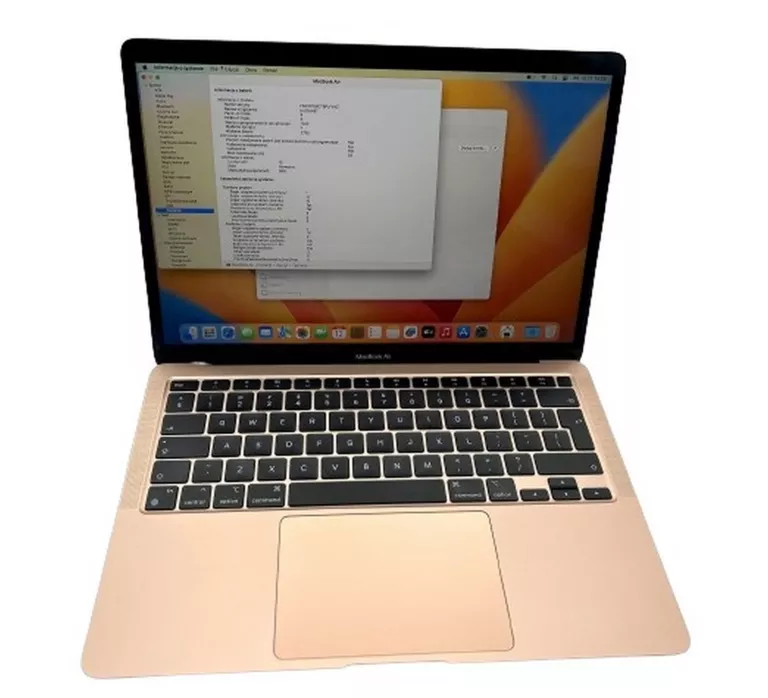 LAPTOP APLLE MACBOOK AIR M1 A2337 8/256 GB STAN IGŁA