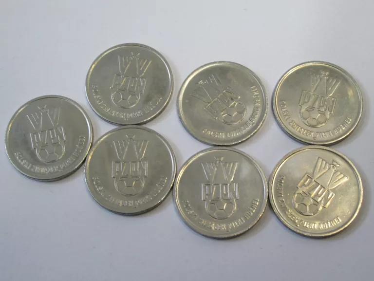 MONETA PZPN PIŁKARZE 7SZT