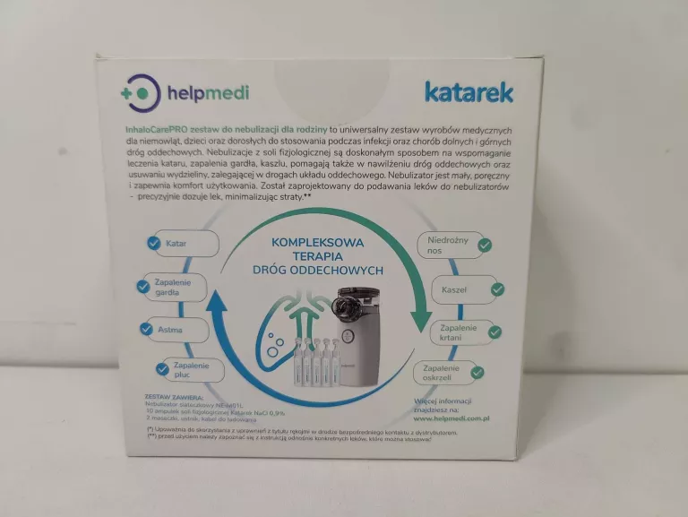 ZESTAW DO NEBULIZACJI HELPMEDI NEBUCARE PRO