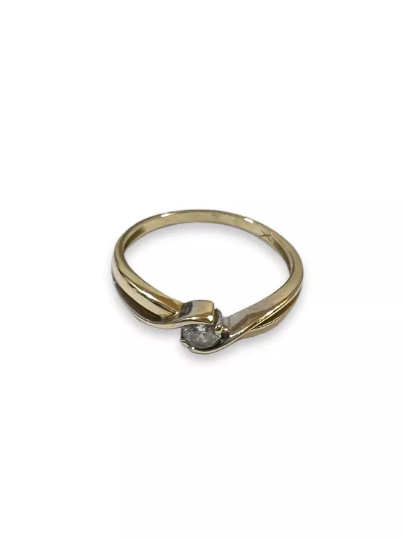 KLASYCZNY ZŁOTY PIERŚCIONEK 585/1,93G/R15