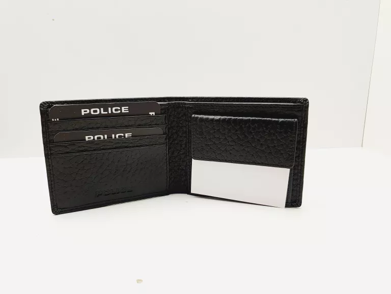PORTFEL MĘSKI POLICE HULKIN BLACK