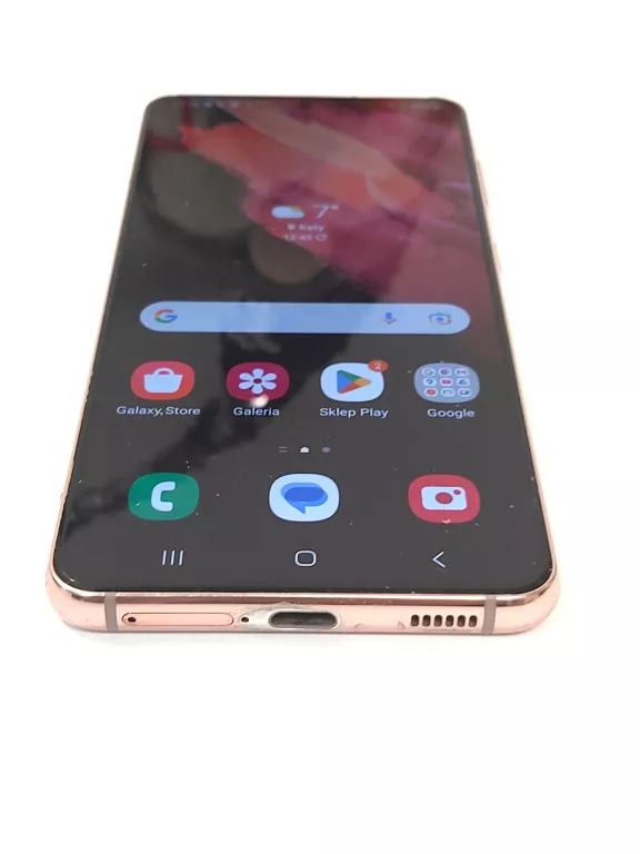 TELEFON SAMSUNG S21 5G 8/128GB + ETUI RÓŻOWY