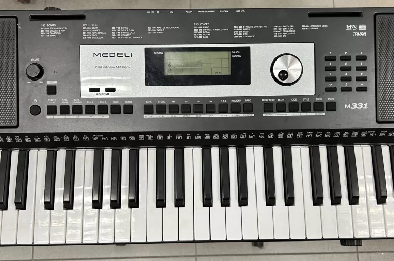 ELECTRONIC KEYBOARD MEDELI M 331 ! TYLKO ODBIÓR OSOBISTY !